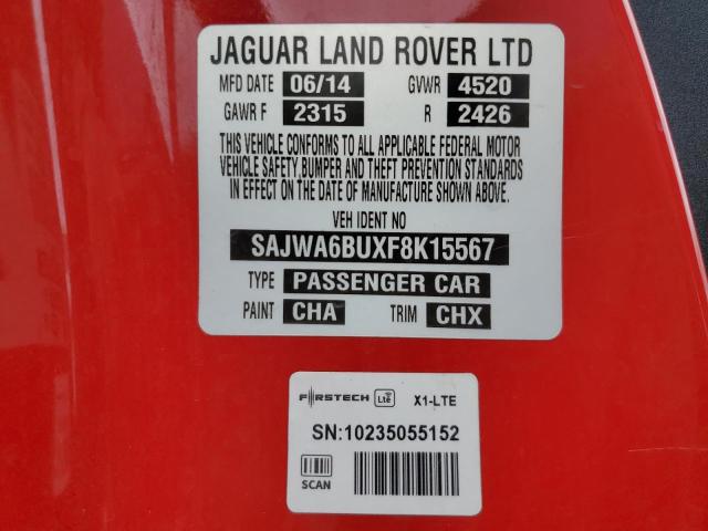 2015 JAGUAR F-TYPE S - SAJWA6BUXF8K15567