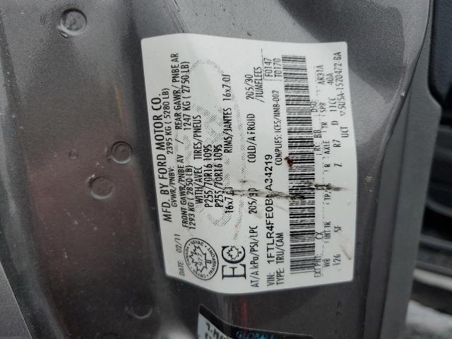 2011 FORD RANGER SUP - 1FTLR4FE0BPA34219