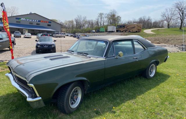 Vin: 1x27f2n301078, lot: 53672005, chevrolet nova 19722