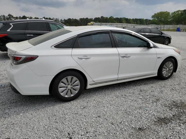 HYUNDAI SONATA HYB 2016 white sedan 4d hybrid engine KMHE24L17GA008477 photo #4