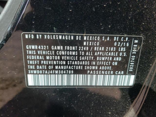 2015 VOLKSWAGEN JETTA SE - 3VWD07AJ4FM304789