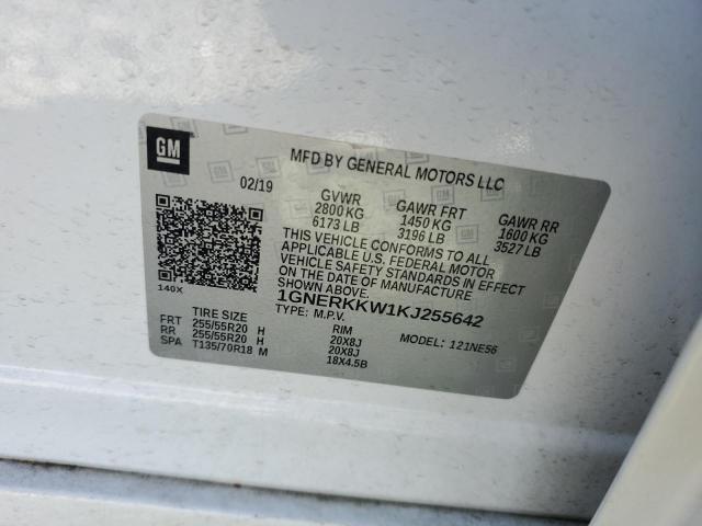 2019 CHEVROLET TRAVERSE P - 1GNERKKW1KJ255642