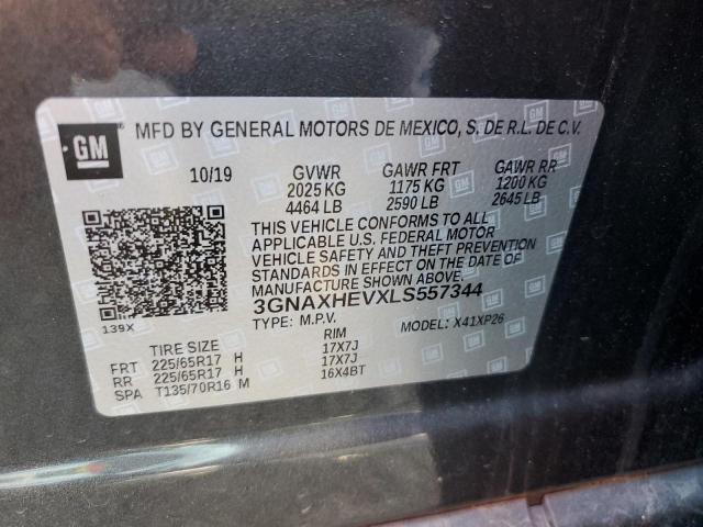 2020 CHEVROLET EQUINOX LS - 3GNAXHEVXLS557344