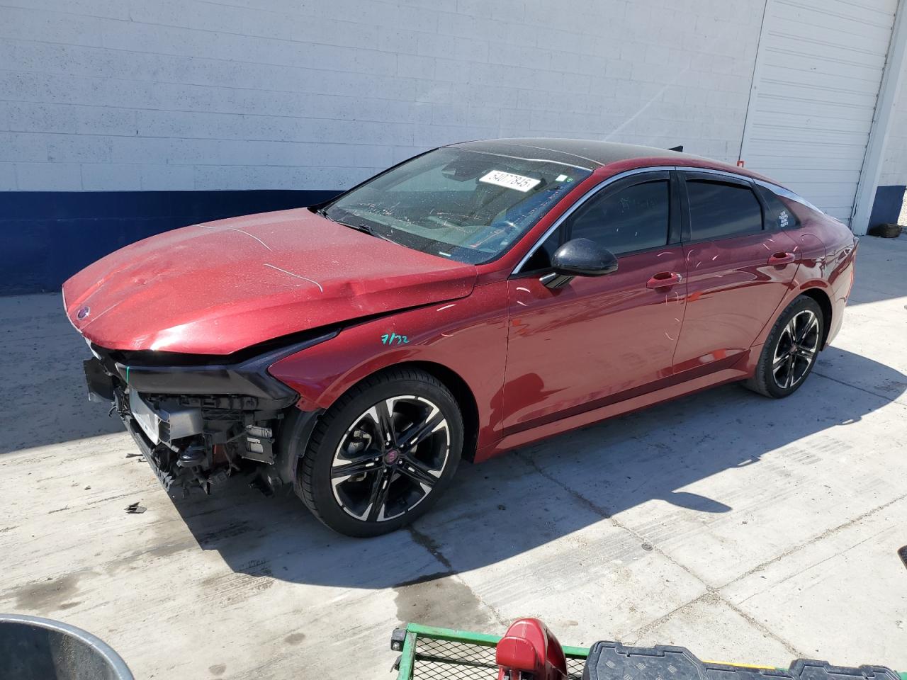 Lot #3296508643 2021 KIA K5 GT LINE