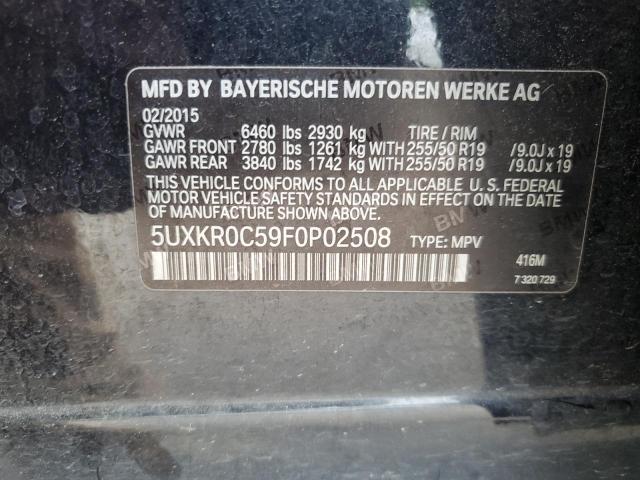 2015 BMW X5 XDRIVE3 - 5UXKR0C59F0P02508