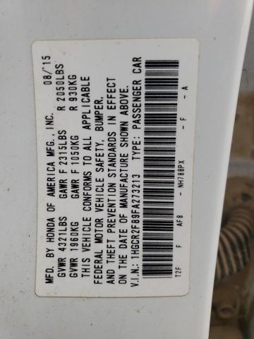2015 HONDA ACCORD EXL - 1HGCR2F89FA273213