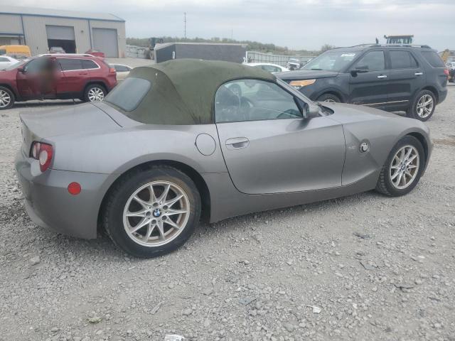 BMW Z4 2.5 2005 silver  gas 4USBT33525LS54642 photo #4