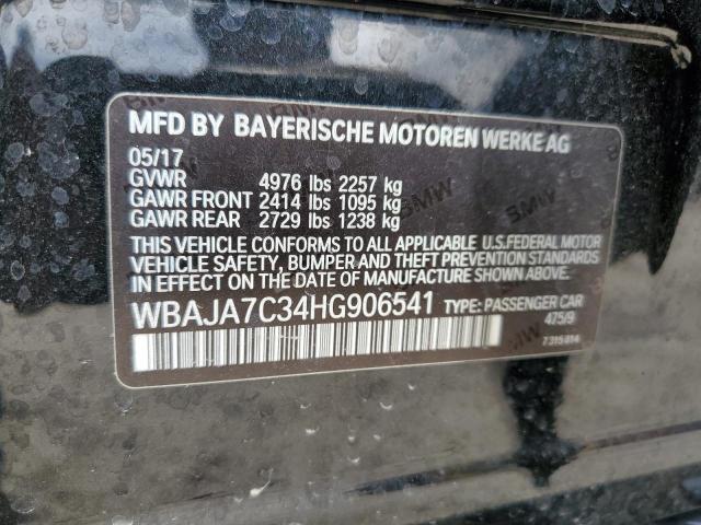 2017 BMW 530 XI - WBAJA7C34HG906541