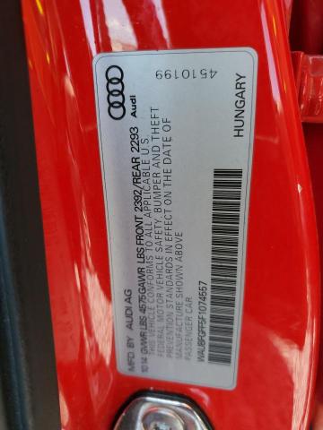 2015 AUDI A3 PREMIUM - WAUBFGFF5F1074557