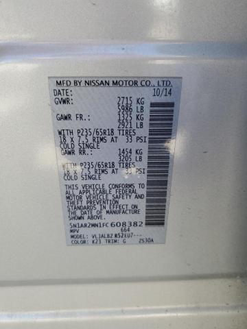 2015 NISSAN PATHFINDER - 5N1AR2MN1FC608382