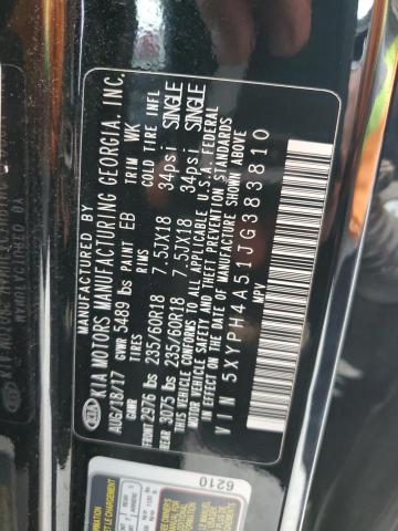 2018 KIA SORENTO EX - 5XYPH4A51JG383810