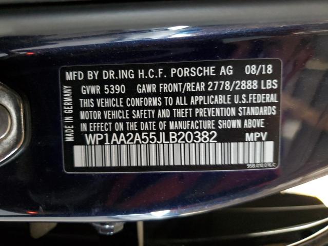 2018 PORSCHE MACAN - WP1AA2A55JLB20382