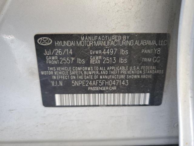2015 HYUNDAI SONATA SE - 5NPE24AF5FH047143