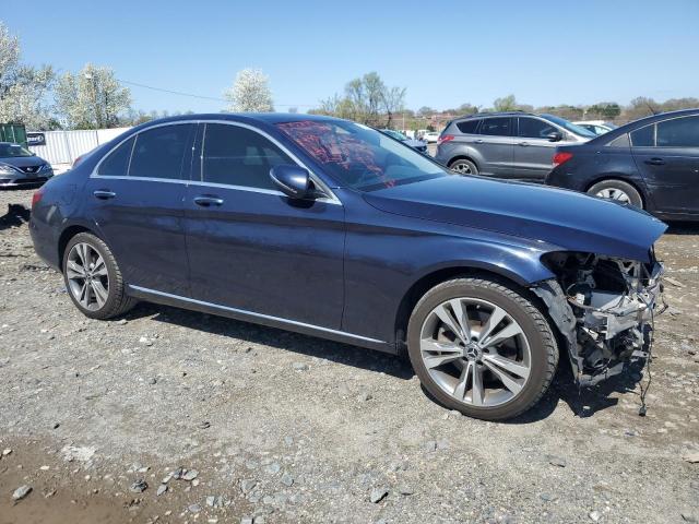 Vin: 55swf8eb4ku286407, lot: 51169045, mercedes-benz c-class 300 4matic 20194