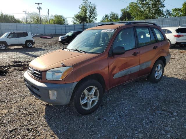 TOYOTA RAV4 2001 orange 4dr spor gas JTEGH20V110018681 photo #1