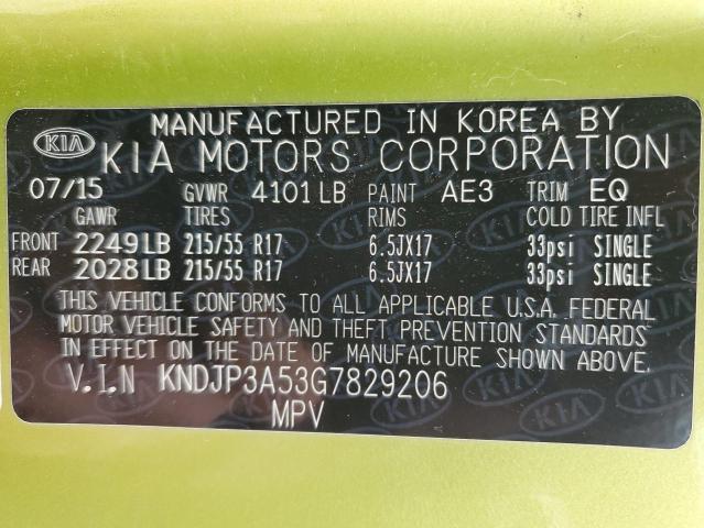 2016 KIA SOUL + - KNDJP3A53G7829206