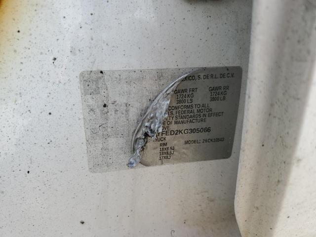 2019 CHEVROLET SILVERADO - 3GCPYFED2KG305066