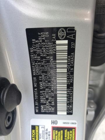 2018 TOYOTA COROLLA L - 2T1BURHE2JC041593
