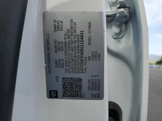 2022 GMC CANYON AT4 - 1GTG6FEN0N1164841