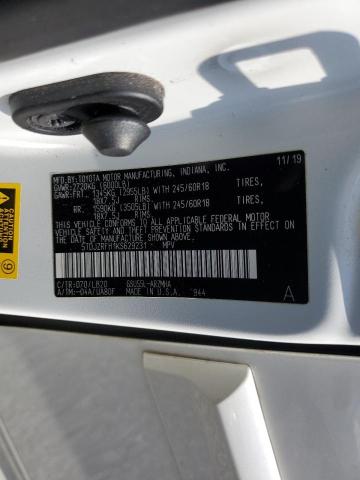 2019 TOYOTA HIGHLANDER - 5TDJZRFH1KS629231