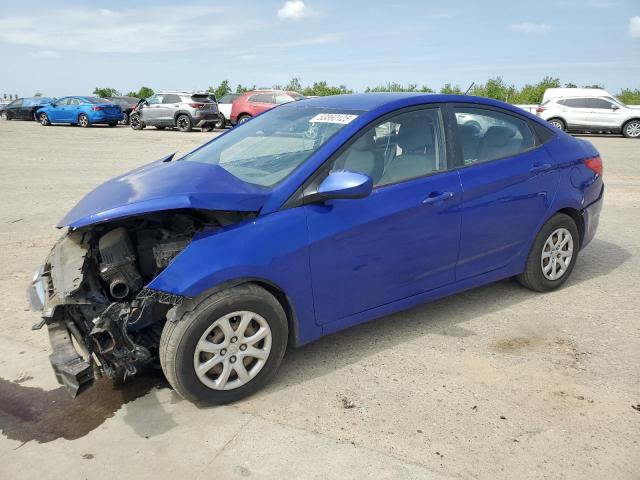 HYUNDAI ACCENT GLS 2013 blue  gas KMHCT4AE4DU539186 photo #1