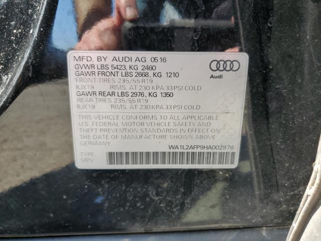 2017 AUDI Q5 PREMIUM - WA1L2AFP9HA002976