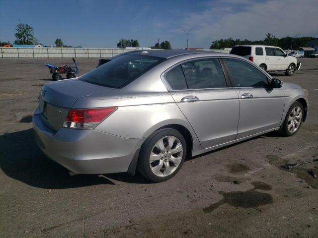 HONDA ACCORD EXL 2010 silver  gas 1HGCP3F87AA022582 photo #4