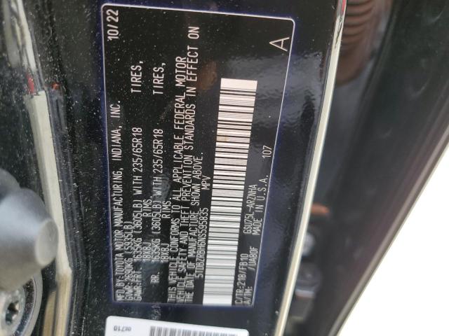 2022 TOYOTA HIGHLANDER - 5TDBZRBH6NS595835
