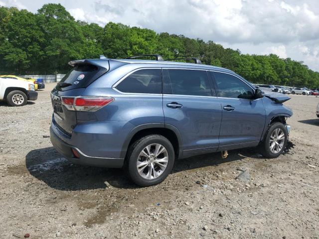 Vin: 5tdkkrfh9fs097841, lot: 54375355, toyota highlander xle 20153