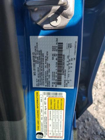 2019 FORD FUSION SE - 3FA6P0HD2KR193449
