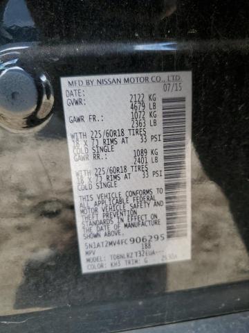 2015 NISSAN ROGUE S - 5N1AT2MV4FC906295
