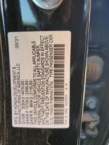 2021 HONDA ACCORD SPO - 1HGCV1F46MA073762