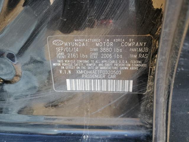 2015 HYUNDAI ELANTRA SE - KMHDH4AE1FU320503