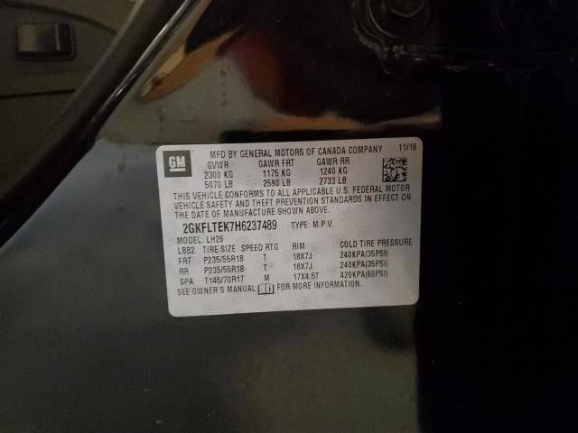 2017 GMC TERRAIN SL - 2GKFLTEK7H6237489