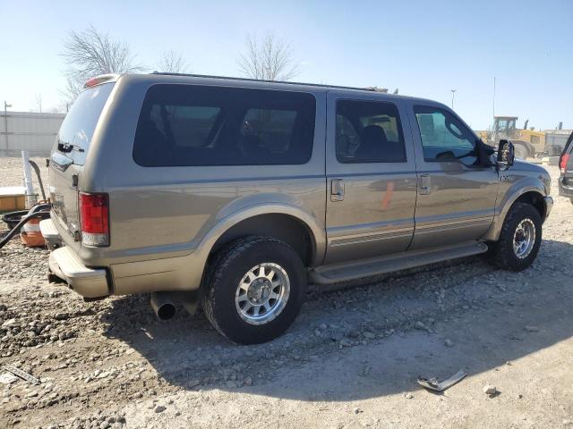 FORD EXCURSION 2004 tan  diesel 1FMSU45P44EB40602 photo #4