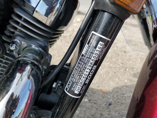 2009 HONDA VT750 C JH2RC50129K500366