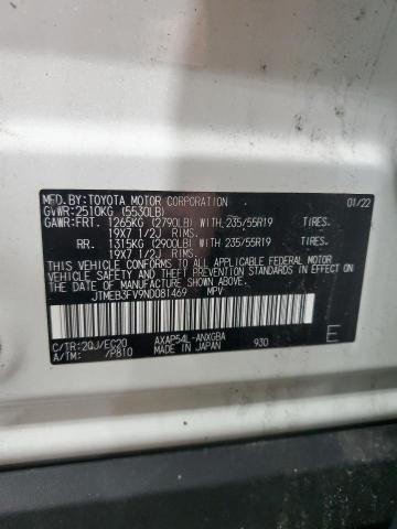 2022 TOYOTA RAV4 PRIME - JTMEB3FV9ND081469
