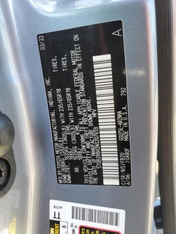2022 TOYOTA HIGHLANDER - 5TDBZRBH2NS207659