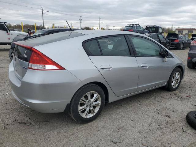 HONDA INSIGHT EX 2010 silver  hybrid engine JHMZE2H78AS019566 photo #4