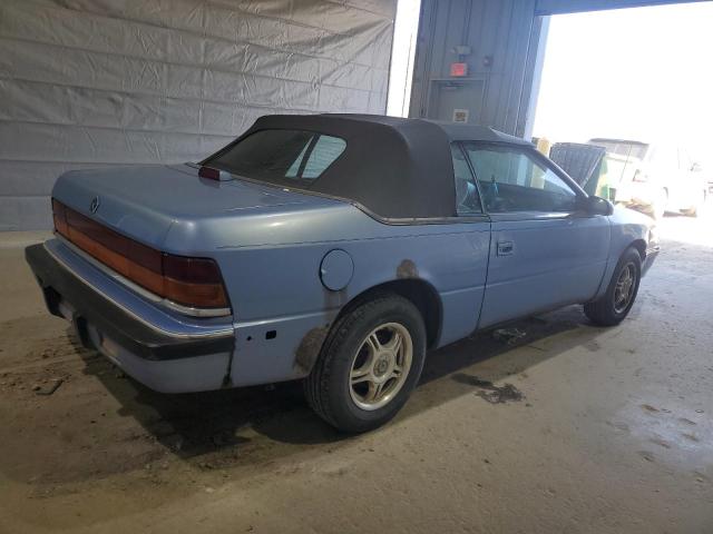 CHRYSLER LEBARON 1993 blue converti gas 1C3XU4535PF523636 photo #4