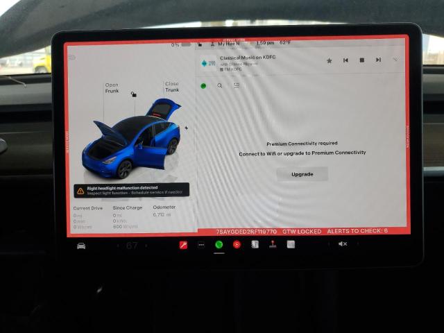 2024 TESLA MODEL Y - 7SAYGDED2RF119770