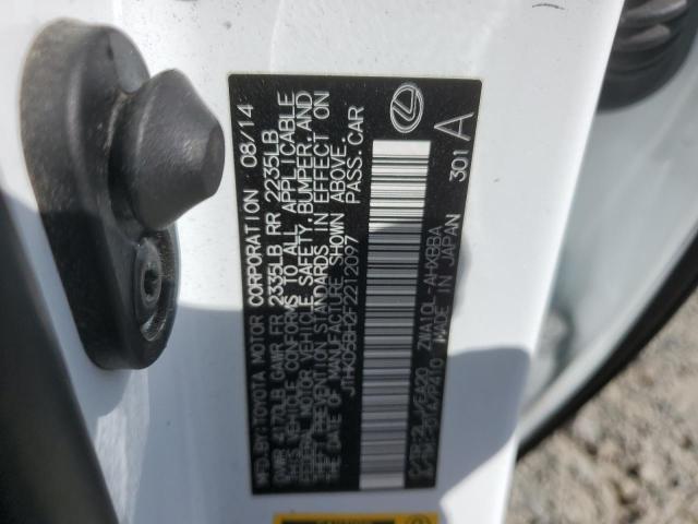 2015 LEXUS CT 200 JTHKD5BH2F2212097