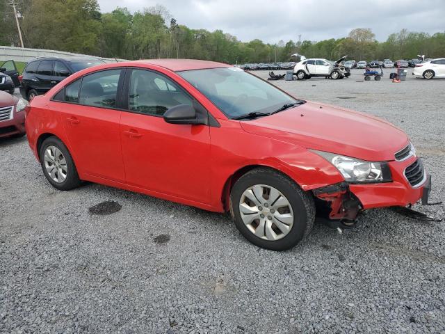 Vin: 1g1pc5sh1g7168391, lot: 51808875, chevrolet cruze ls 20164