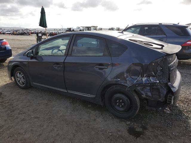 TOYOTA PRIUS 2011 gray  hybrid engine JTDKN3DU2B1414094 photo #3