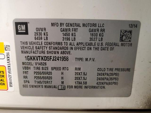 2015 GMC ACADIA DEN - 1GKKVTKD5FJ241958