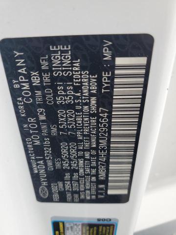2021 HYUNDAI PALISADE C - KM8R74HE3MU295647