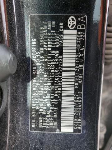 2015 TOYOTA COROLLA L - 5YFBURHE8FP322238