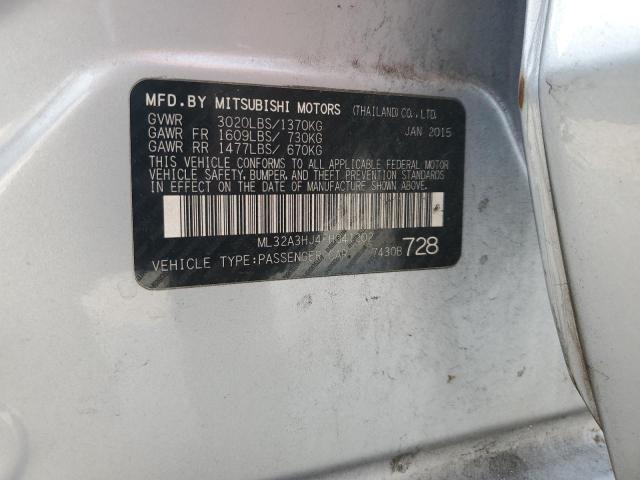 2015 MITSUBISHI MIRAGE DE - ML32A3HJ4FH041202