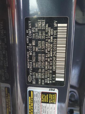 2017 HYUNDAI SANTA FE S - KM8SRDHF2HU169399