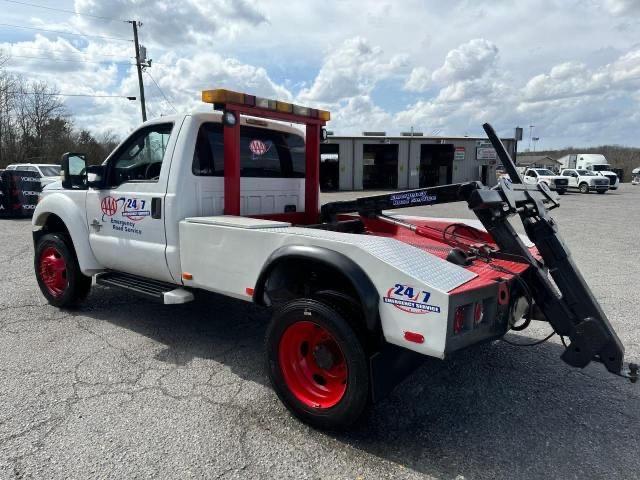 FORD F450 SUPER 2012 white chassis diesel 1FDUF4GTXCEB45055 photo #4